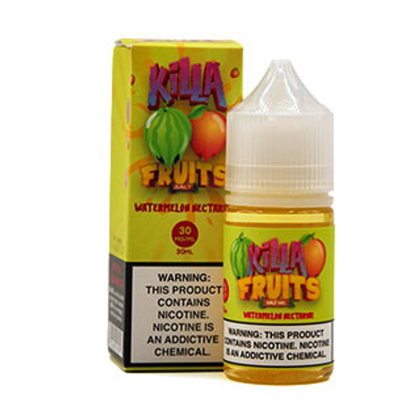 Watermelon Nectarine - 30mg - Killa Fruits Salt - 30mL Thumbnail Sized