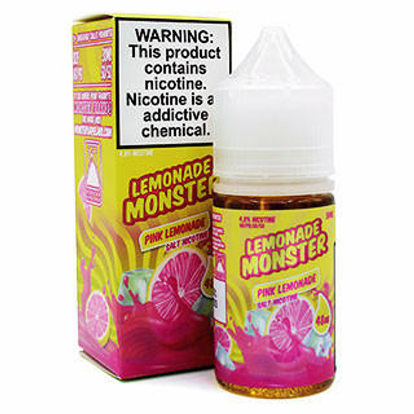 Pink Lemonade - Lemonade Monster Salts - 30mL - 24mg Thumbnail Sized