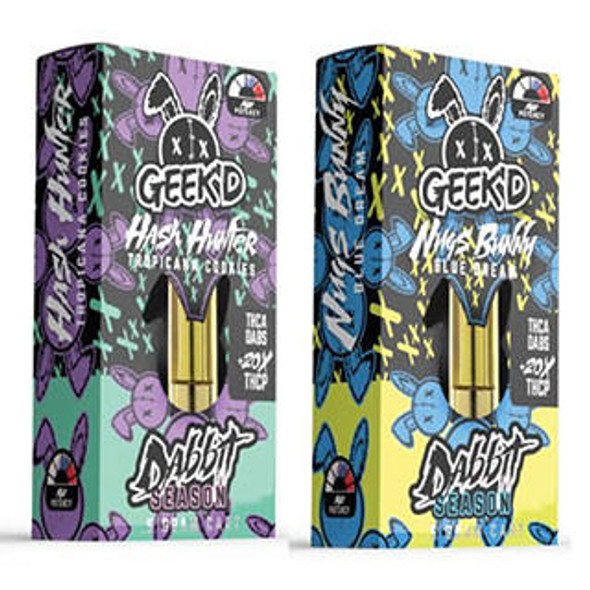 Geek’d Extracts Geek'd Extracts Dabbit ( 20X THC-A ) 0.5g Cartridge 