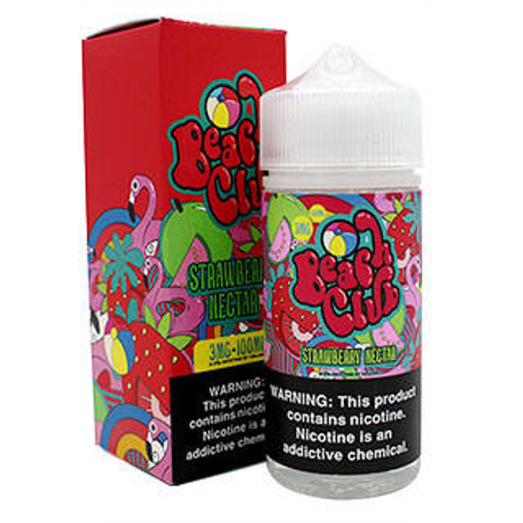 Strawberry Nectar - Beach Club - 100mL - 3mg  Thumbnail Sized