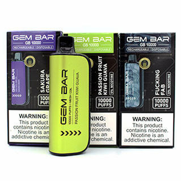  Gem Bar GB10000 ( 10000 Puff ) Smart Disposable 