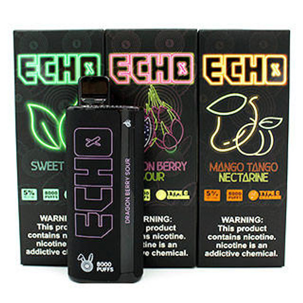  Echo  ( 8000 puffs ) ( Mesh Coil ) Disposable 