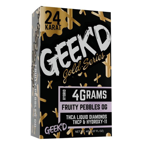 Geek’d Extracts Geek'd 24K Gold Series 4g Disposable  