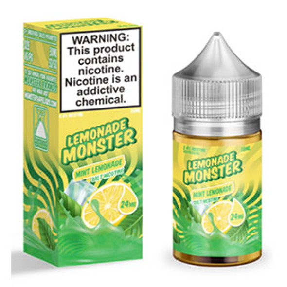 Mint Lemonade - Lemonade Monster Salts -30mL - 24mg Thumbnail Sized