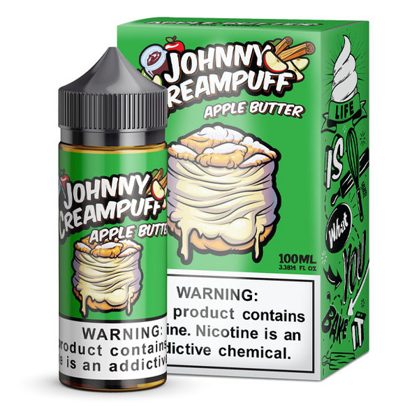 Apple Butter - 3mg - Johnny Creampuff - 100mL