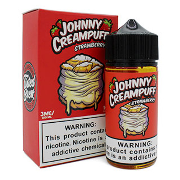 Strawberry - 6mg - Johnny Creampuff - 100mL Thumbnail Sized