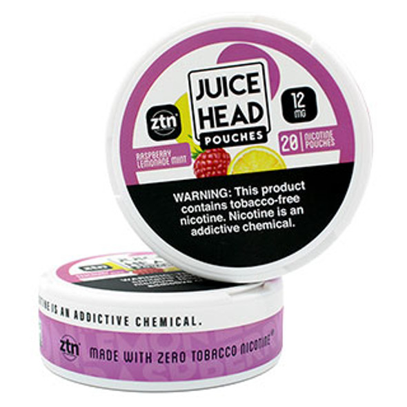 Juice Head Raspberry Lemonade Mint TFN Nic Pouches (20 Piece) Thumbnail Sized