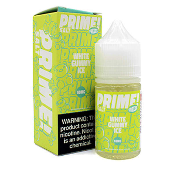 White Gummy Ice - 50mg - Prime Tobacco Salts - 30mL Thumbnail Sized