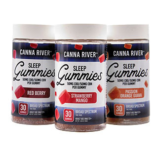 Canna River - CBD Sleep Gummies - THC Free - 30CT