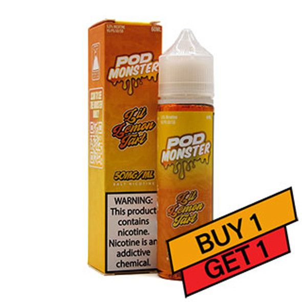 20mg - Pod Monster Salts - 60mL Buy 1 Get 1