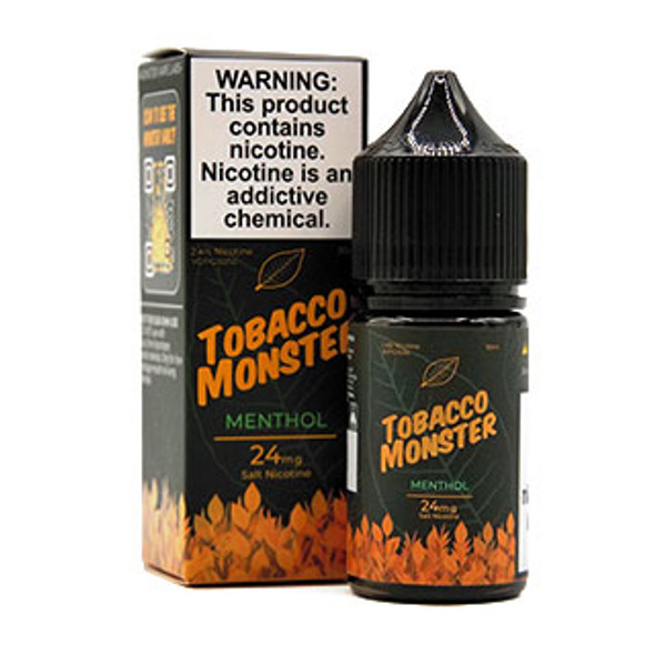 Menthol- 24mg - Tobacco Monster Salts - 30mL - Thumbnail
