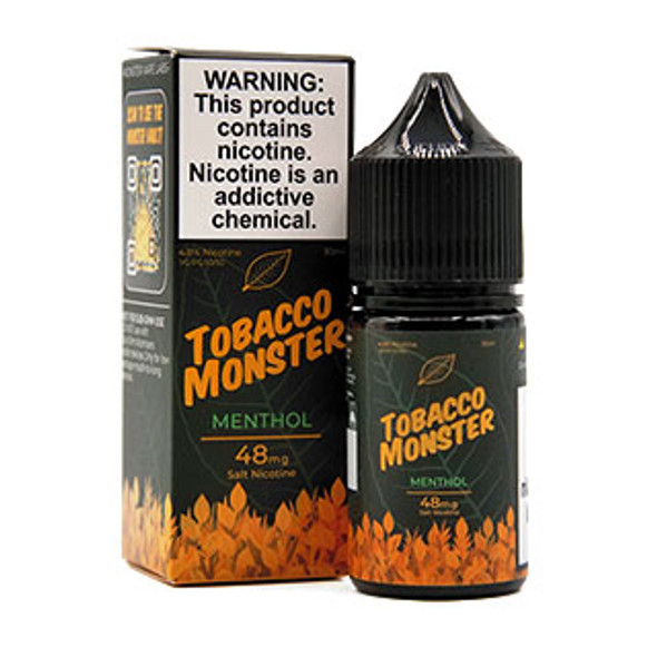 Menthol- 48mg - Tobacco Monster Salts - 30mL - Thumbnail