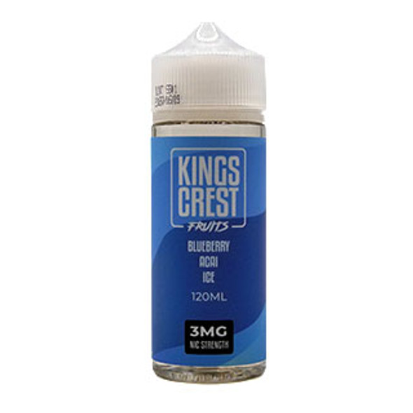 Blueberry Acai Ice - 6mg - Kings Crest Fruits - 120mL - Thumbnail