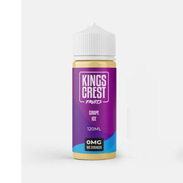 Grape Ice - 6mg - Kings Crest Fruits - 120mL - Thumbnail