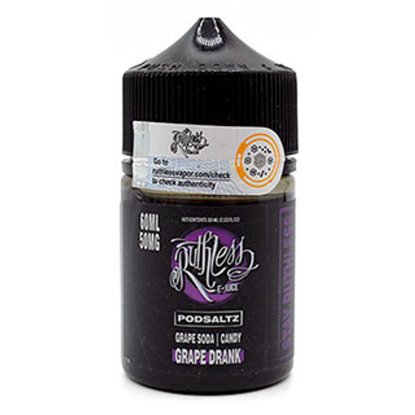 Grape Drink - 50mg - Ruthless Pod Saltz - 60mL