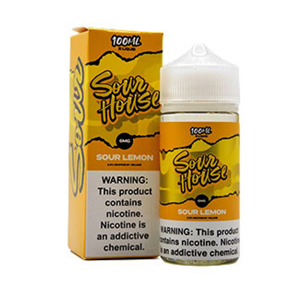 Sour Lemon - 6mg - Sour House - 100mL - Thumbnail