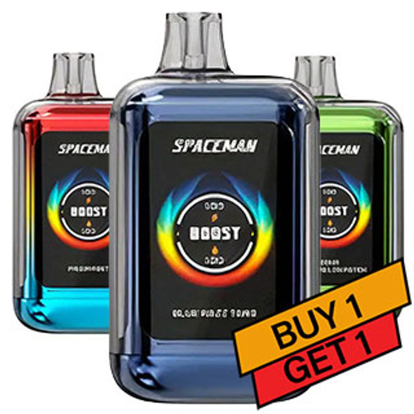 Spaceman Curve 18K Disposable Buy 1 Get 1