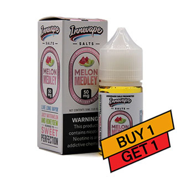 Melon Medley - 50mg - Innevape Salt - 30mL - Thumbnail