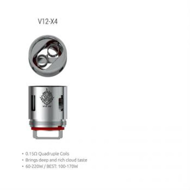 SMOK TFV12-Q4 Replacement Coil ( 3 Pack )