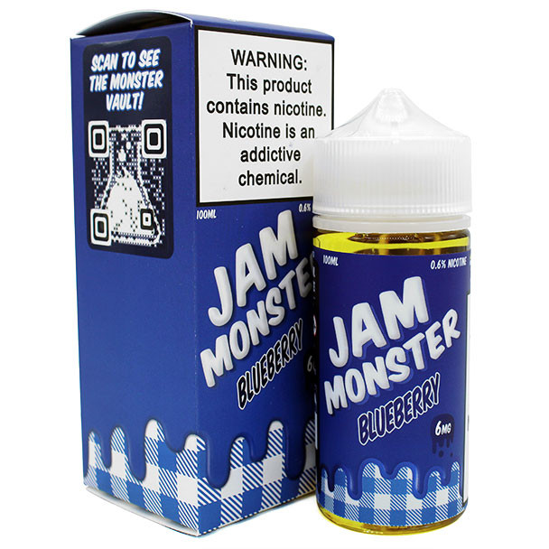 Blueberry - Jam Monster - 100mL - 6mg 