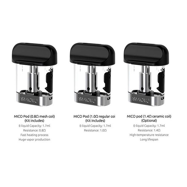 Mico Replacement Pod ( 3 Pack ) By SMOK