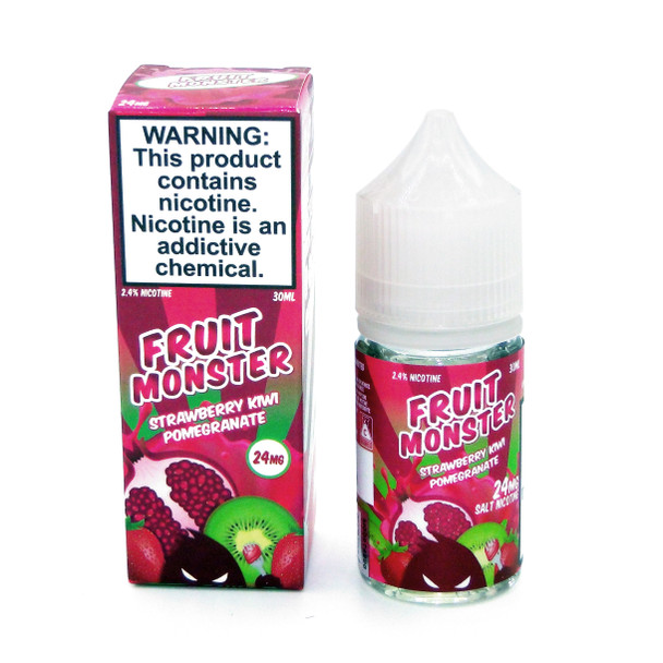 Strawberry Kiwi Pomegranate - Fruit Monster Salts - 30mL - 48mg