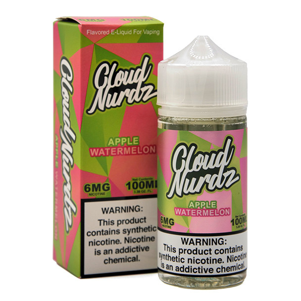 Apple Watermelon  - 6mg - Cloud Nurdz - 100mL