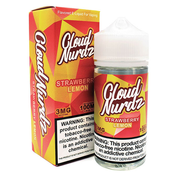 Strawberry Lemon - 6mg - Cloud Nurdz - 100mL