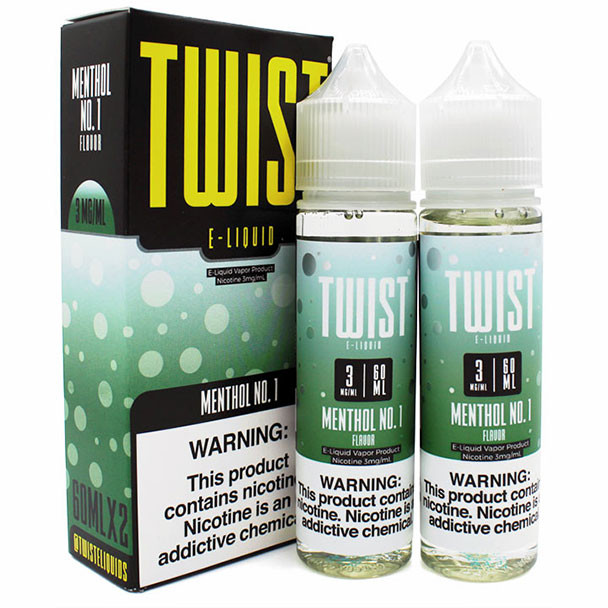 Menthol No. 1 - 6mg - Twist E-Liquid - 120mL