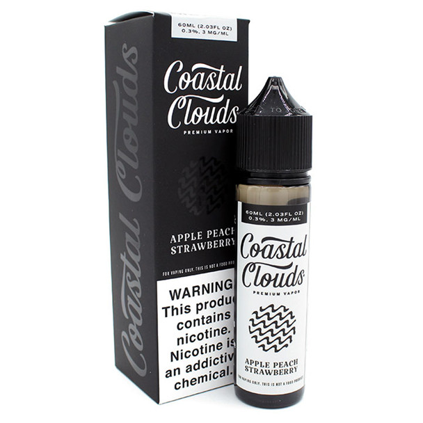 Apple Peach Strawberry - Coastal Clouds Co. - 60mL - 6mg