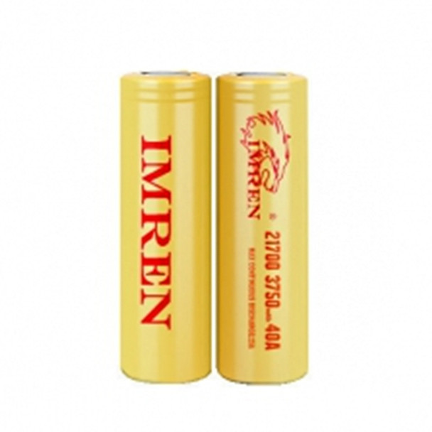Imren 21700 3750 mAh (40A) Single (Gold) Battery