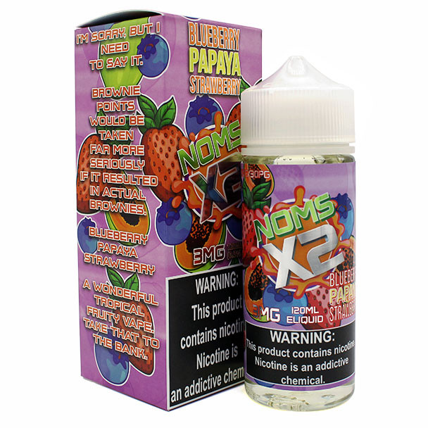 Blueberry Papaya Strawberry (120ml) by Nomenon