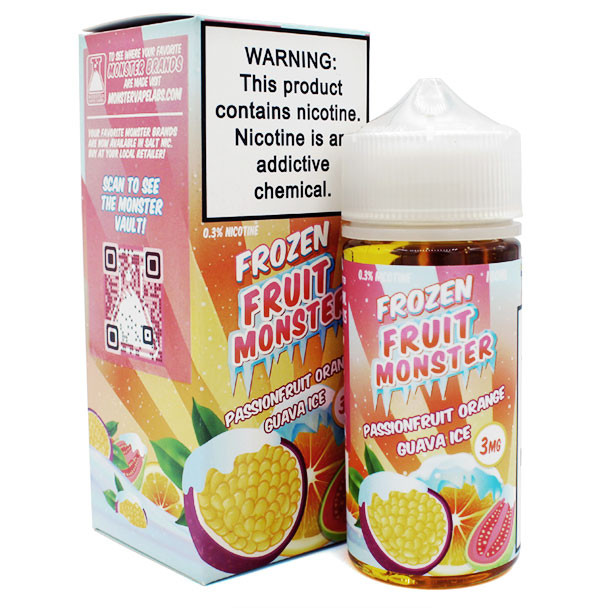 ICE Passionfruit Orange Guava - Frozen Fruit Monster - 100mL - 6mg