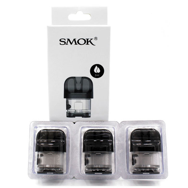 Novo 4 Empty Pod (3 Pack) SMOK Package and Contents