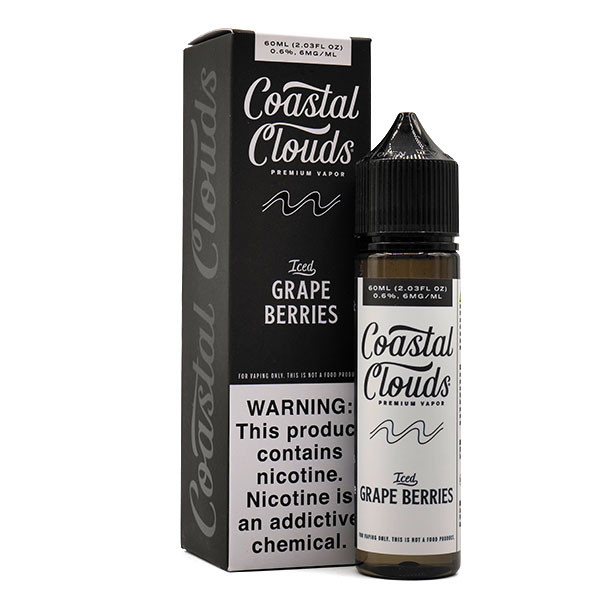 ICED Grape Berries - Coastal Clouds Co. - 60mL - 6mg