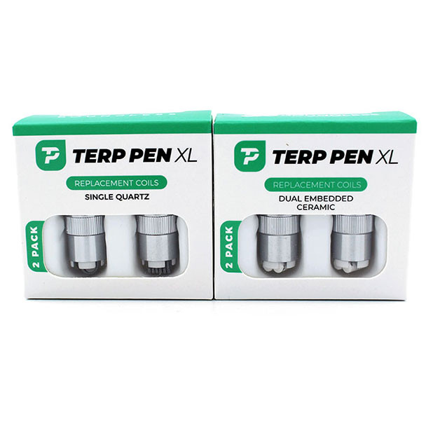 Terp Pen XL Replacement Coils ( 2 Pack ) Boundless Technology Package