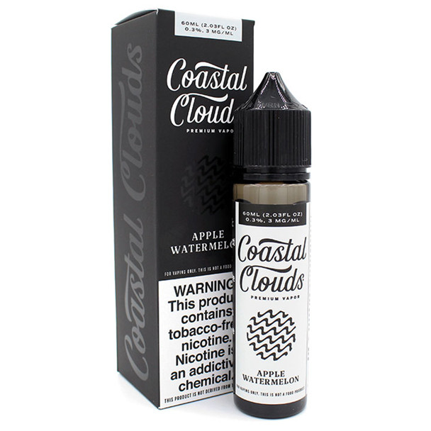 Apple Watermelon - Coastal Clouds Co. - 60mL -  6mg 