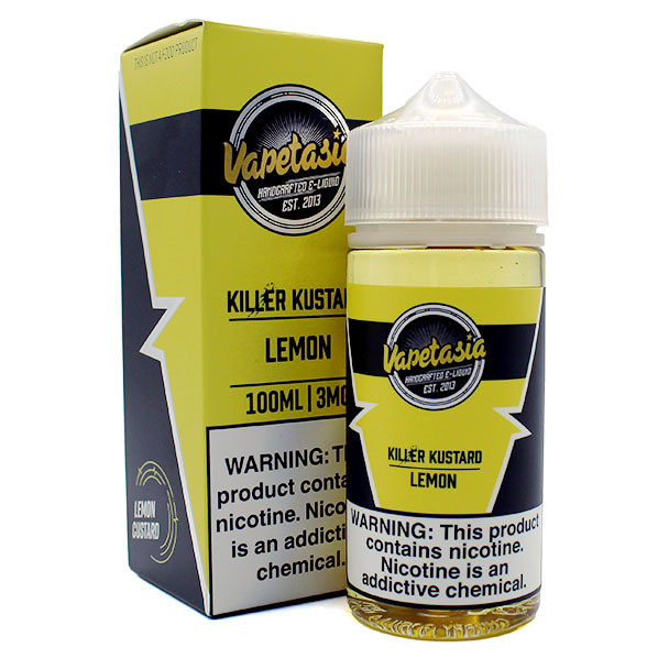 Killer Kustard Lemon - 3mg - Vapetasia - 100mL