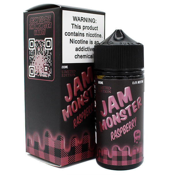 Jam Monster Raspberry - Jam Monster - 100mL - 3mg 