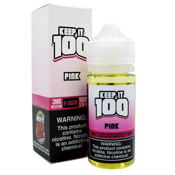 Pink - 3mg - Keep It 100 - 100mL