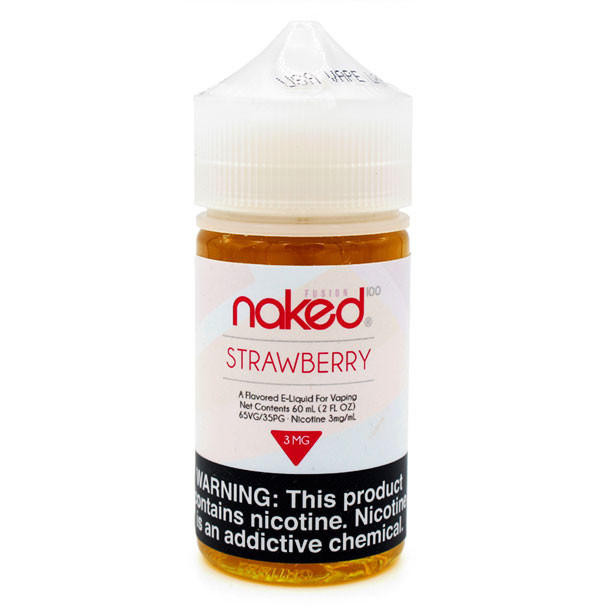 Naked 100 Strawberry Fusion  60ml by Naked ( 3mg ) 