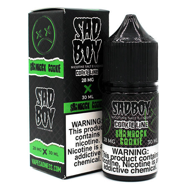 Sad Boy Salts Shamrock Cookie - 28mg - Sadboy Salts - 30mL 