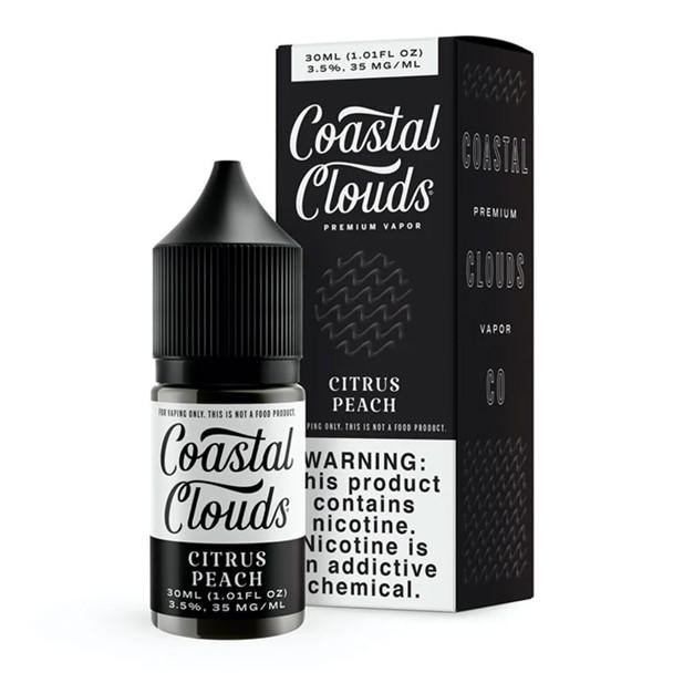 Coastal Clouds Citrus Peach ( 30ml ) Coastal Clouds Salt ( 35mg ) 
