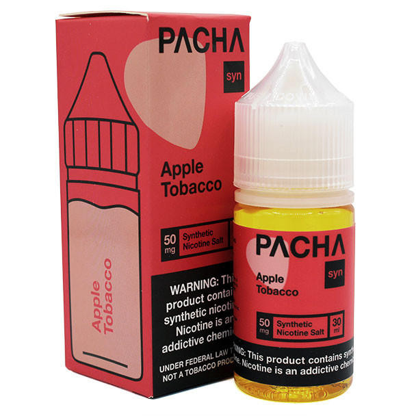 Pacha Mama Salt Apple Tobacco ( 30ml ) By Pacha Syn Salt ( 25mg ) 