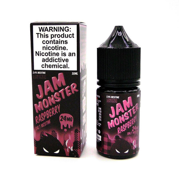 Jam Monster Raspberry - Jam Monster Salts - 30mL - 24mg 