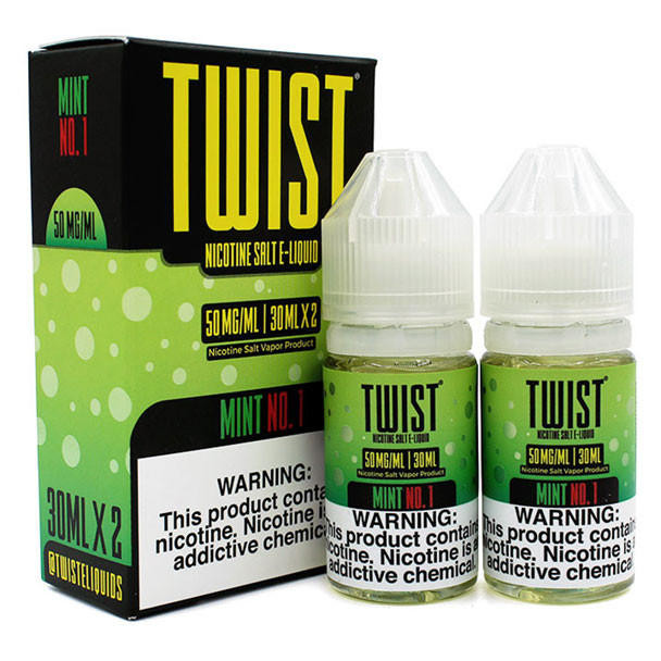 Twist Mint No. 1 ( 60ml ) By Twist Salt ( 35mg ) 