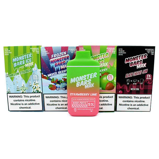 Jam Monster Monster Bar Max ( 6000 Puff ) Jam Monster Disposable 