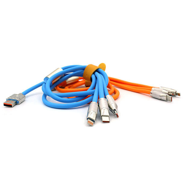  3 In 1 ( 5A ) Heavy Duty USB Charging Cable 