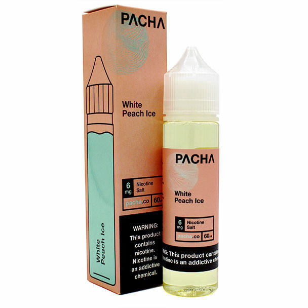 Pacha Mama White Peach Ice ( 60ml ) Pacha Mama ( 6mg ) 