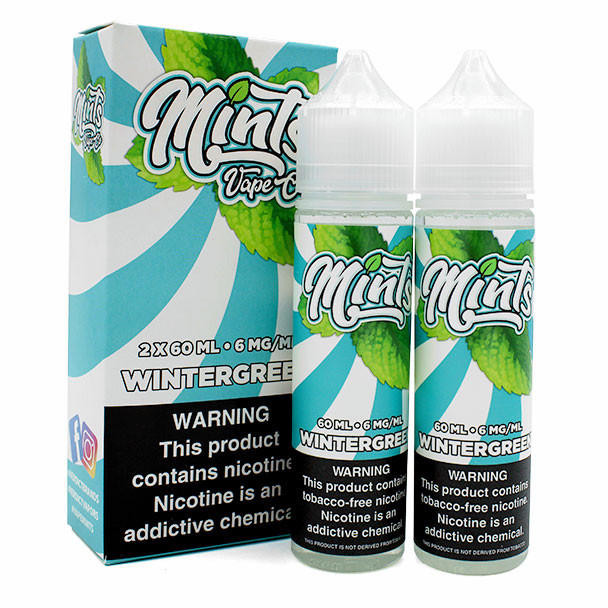 Wintergreen - 6mg - Mints Vape Co - 120mL 